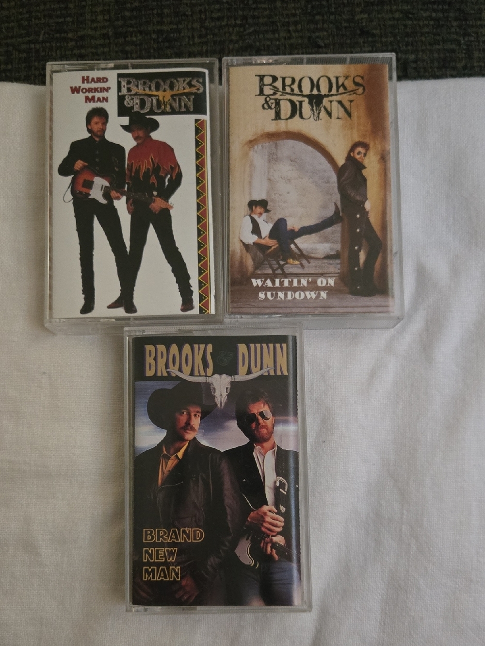 Lot Of 3 Brooks & Dunn Cassette Tapes